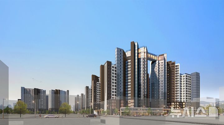 [서울=뉴시스] 래미안 원페를라 투시도. 