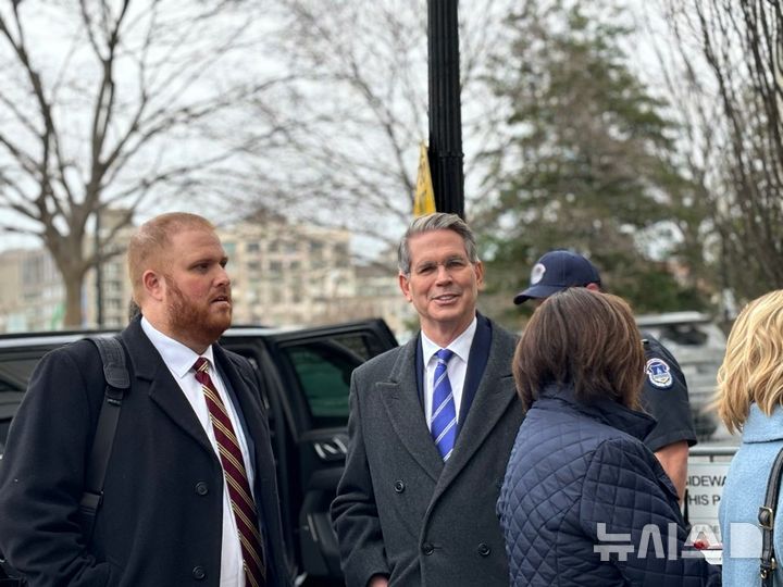 [워싱턴=뉴시스]이윤희 특파원 = 스콧 베센트 미국 재무장관. 2025.01.17.