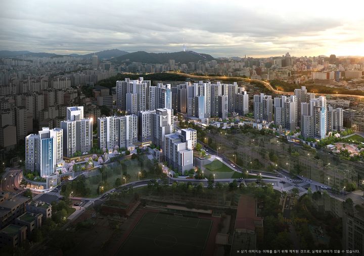 [서울=뉴시스] 창경궁 롯데캐슬 시그니처 조감도 . 2025.01.17 (사진 제공=롯데건설) photo@newsis.com *재판매 및 DB 금지