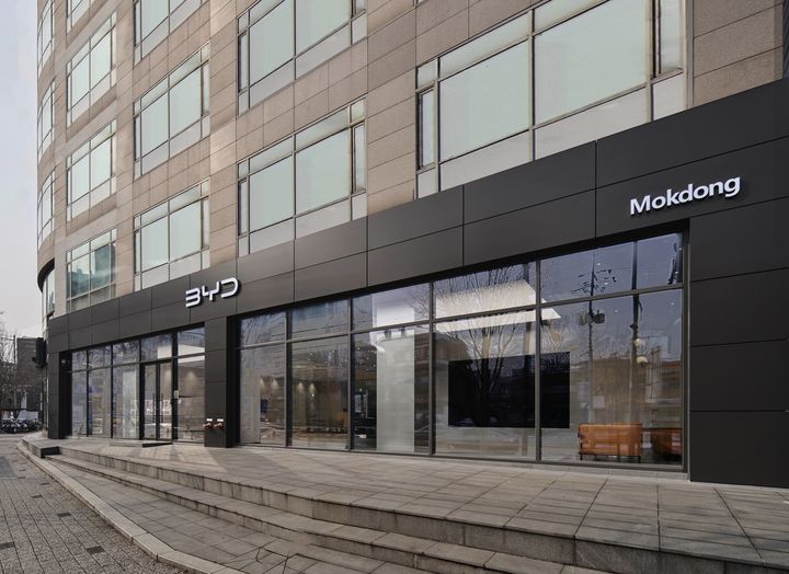 [서울=뉴시스] 삼천리EV 목동 전시장 외경. (사진=삼천리EV 제공) 2025.1.17. photo@newsis.com *재판매 및 DB 금지