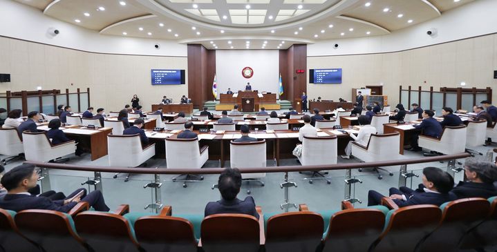 제255회 원주시의회 임시회) 제1차 본회의. *재판매 및 DB 금지