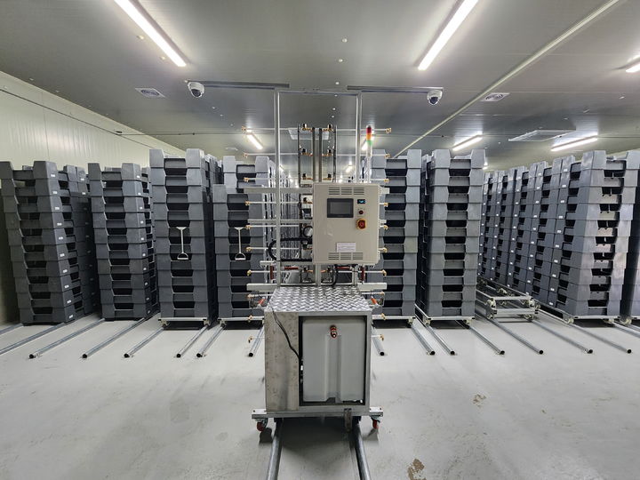 [남원=뉴시스] 남원시 곤총사육농가 사육시설. (사진=남원시 제공) 2025.01.18. photo@newsis.com *재판매 및 DB 금지