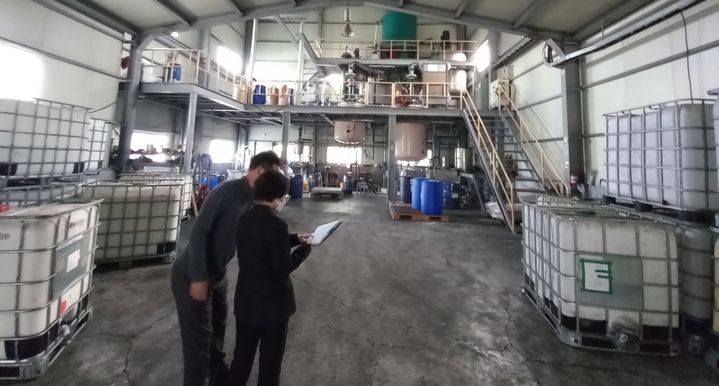 [성주=뉴시스] 환경오염행위 단속 (사진=성주군 제공) 2025.01.18 photo@newsis.com *재판매 및 DB 금지