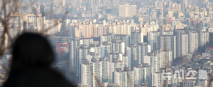 서울 시내 아파트 단지 모습. 뉴시스 자료사진.