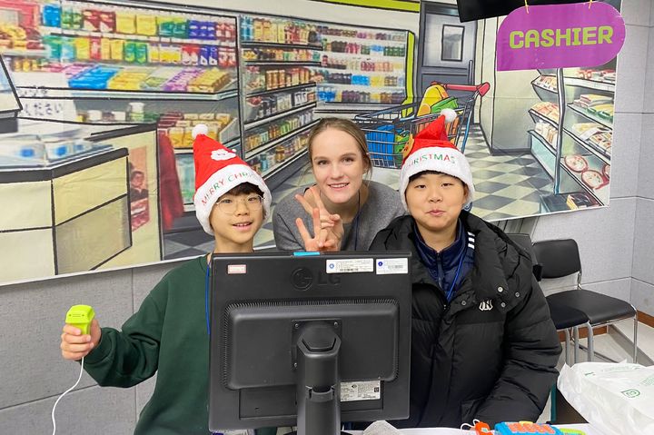 삼육대학교와 노원구가 협력해 운영한 '2024년 겨울 노원어린이 원어민 영어캠프'가 지난 19일 마무리됐다. (사진=삼육대 제공) *재판매 및 DB 금지