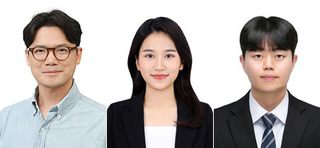 (왼쪽부터) 동국대 전자전기공학과 김성준 교수, 임은진 석사, 박용진 석사. (사진=동국대 제공) *재판매 및 DB 금지