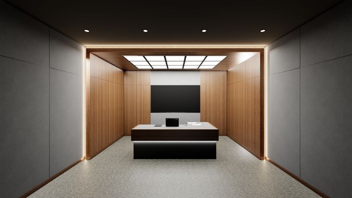 [대전=뉴시스] 올해 준공 예정인 신축교사 최첨단 강의 콘텐츠 촬영 스튜디오. (사진=건양사이버대 제공) 2025.01.12. photo.newsis.com *재판매 및 DB 금지