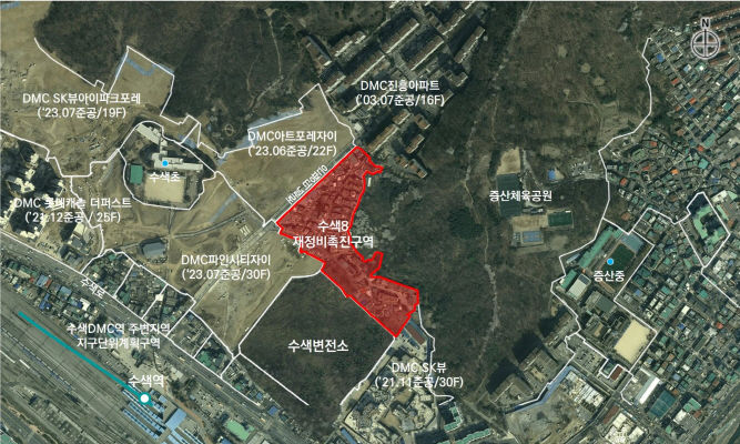 [서울=뉴시스] 수색8구역 위치도. 2025.01.22. (자료=서울시 제공) *재판매 및 DB 금지