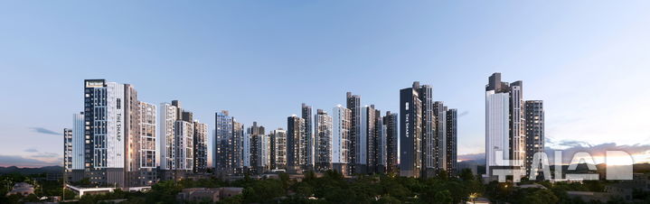 [전주=뉴시스] 더샵 라비온드 투시도. *재판매 및 DB 금지