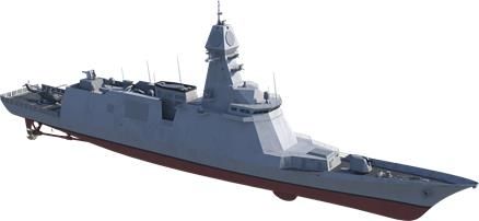 [서울=뉴시스] 울산급 Batch-IV 함정 형상. (사진=방위사업청 제공) 2025.01.22. photo@newsis.com *재판매 및 DB 금지