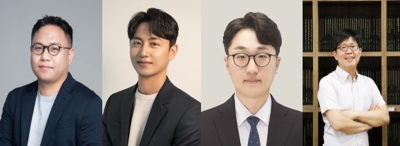 (왼쪽부터) 성균관대 김인기·박별리·박종찬 교수와 포스텍 노준석 교수. (사진=성균관대 제공) *재판매 및 DB 금지