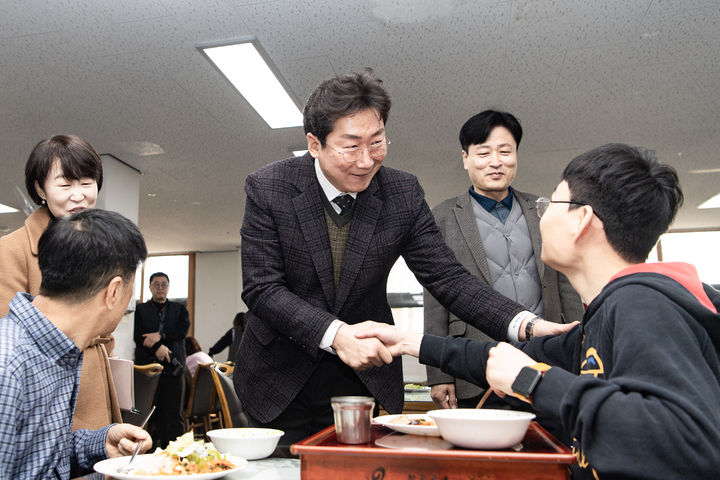 설 맞이 장주기요셉의집 입소자 격려. *재판매 및 DB 금지