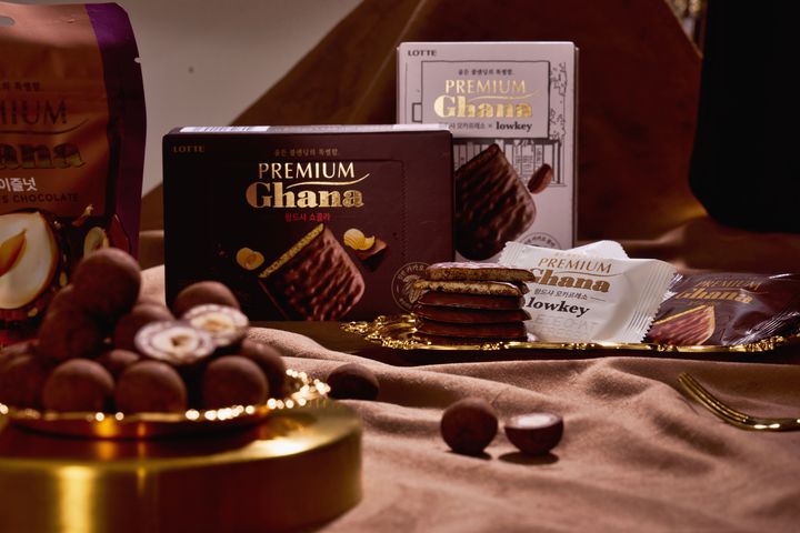 가나초콜릿 제품 모습.(사진=롯데웰푸드 제공) *재판매 및 DB 금지