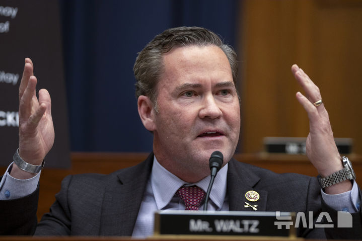 [워싱턴=AP/뉴시스] 마이크 왈츠 미국 백악관 국가안보보좌관. (사진=뉴시스DB)