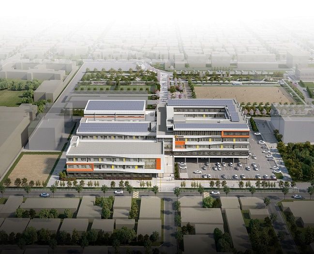 [울산=뉴시스] 구미현 기자 = 울산공업고등학교 조감도 (울산시교육청 제공) photo@newsis.com *재판매 및 DB 금지