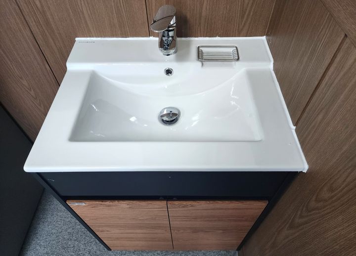 원주시의원실에 설치된 세면대. *재판매 및 DB 금지