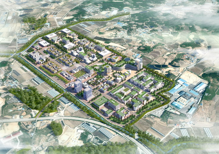 [논산=뉴시스]논산 국방국가산업단지 조감도. (사진=논산시 제공). 2025. 01. 24 photo@newsis.com *재판매 및 DB 금지
