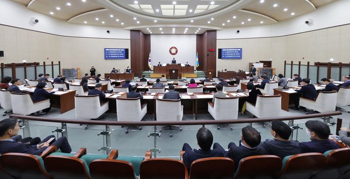 제255회 원주시의회 임시회 제2차 본회의. *재판매 및 DB 금지