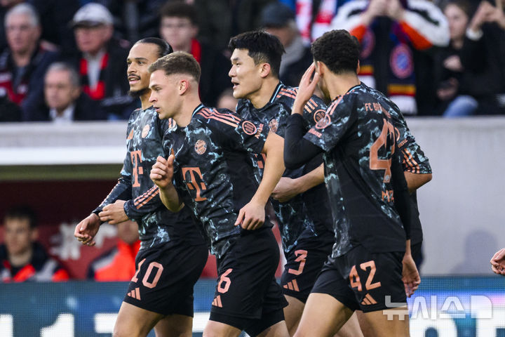 [프라이부르크=AP/뉴시스] 독일 프로축구 분데스리가 바이에른 뮌헨의 김민재. 2025. 1. 25.