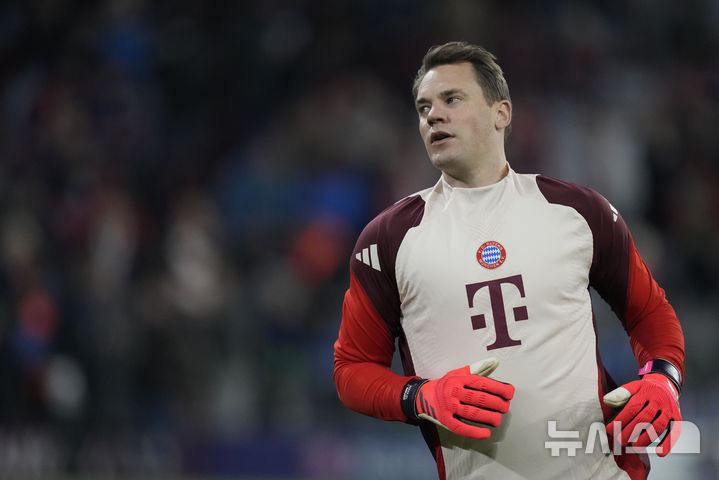 [뮌헨=AP/뉴시스]뮌헨의 베테랑 골키퍼 노이어. 2024.11.26.