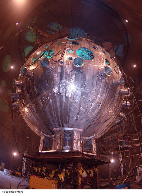 [서울=뉴시스] 미국 캘리포니아주에 위치한 레이저 핵융합 시설 '로런스 리버모어 국립연구소(LLNL)'의 국립점화시설(NIF) 타깃 챔버(chamber). (출처=LLNL 웹사이트) *재배포 및 DB 금지. 2025.01.29.