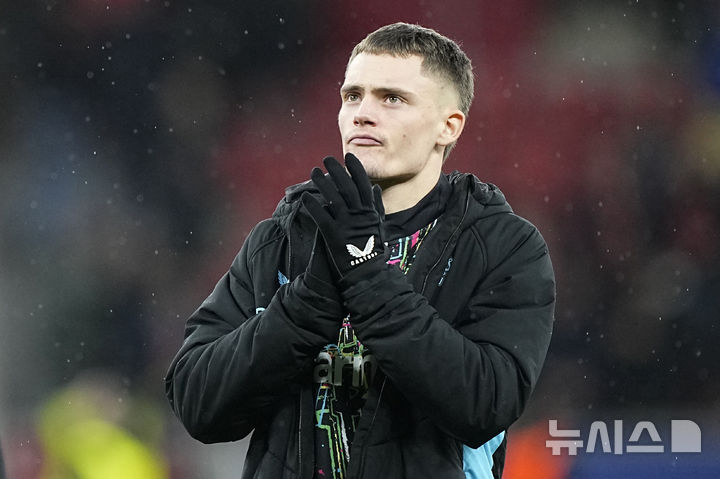 [레버쿠젠=AP/뉴시스] 잉글랜드 프로축구 프리미어리그(EPL) 리버풀에 입단한 플로리안 비르츠. 2025.01.29.