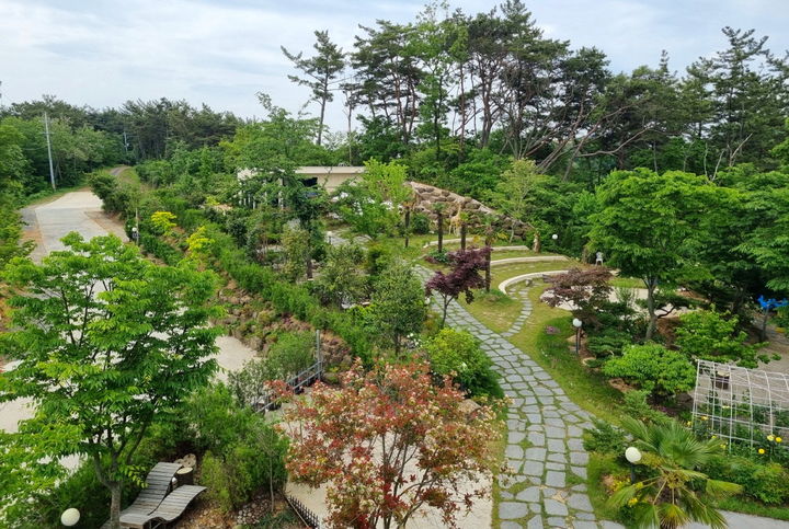[진주=뉴시스]진주시 개인정원, 내동면 소담원 전경.(사진=진주시 제공).2025.01.30.photo@newsis.com *재판매 및 DB 금지