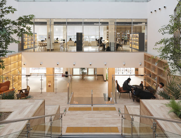 [광주=뉴시스] 광주 동구 구립도서관 책정원 내부 모습. (사진 = 광주 동구 제공) photo@newsis.com *재판매 및 DB 금지