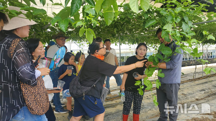 [광주=뉴시스] 광주농업기술센터 교육 모습. (사진=광주시 제공) photo@newsis.com *재판매 및 DB 금지