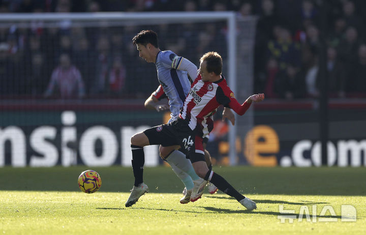 [런던=AP/뉴시스]토트넘 손흥민. 2025.02.02.