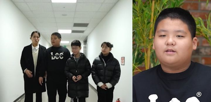 [서울=뉴시스] 정지선 아들 우형. (사진 = KBS 2TV 캡처) 2025.02.02. photo@newsis.com *재판매 및 DB 금지