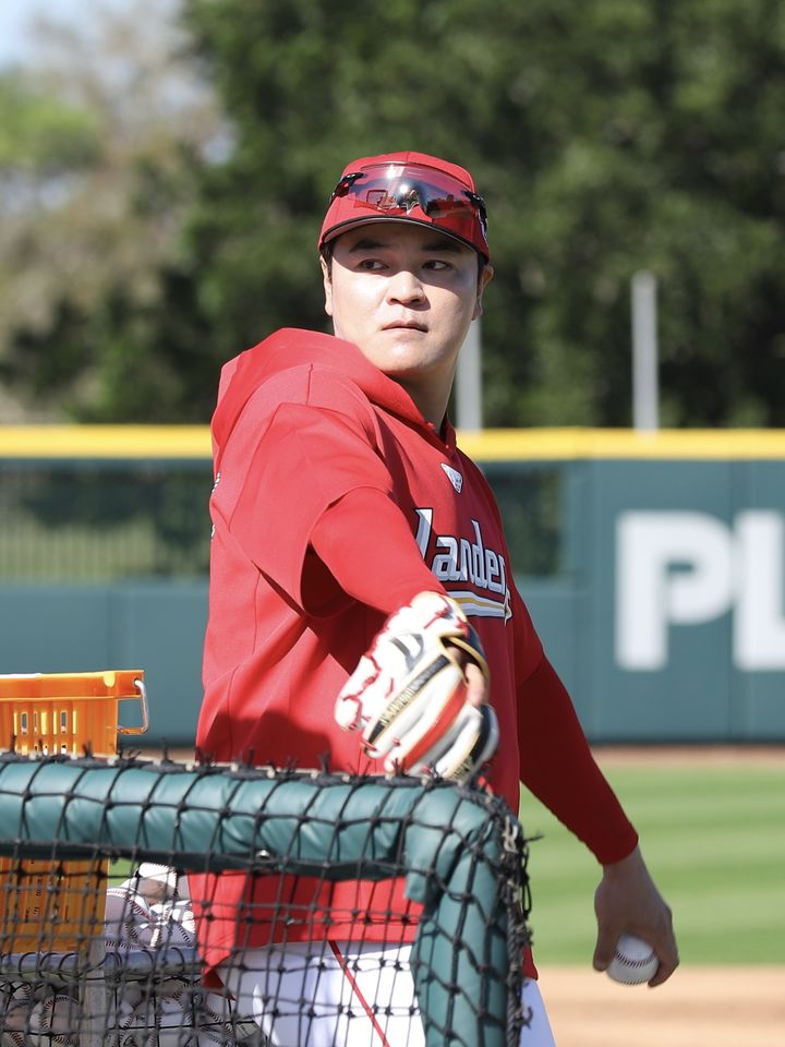 [서울=뉴시스] 프로야구 SSG 랜더스 추신수 구단주 보좌역. (사진 = SSG 랜더스 제공) *재판매 및 DB 금지