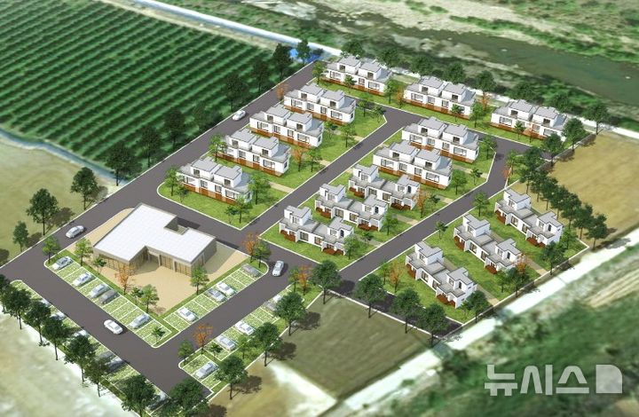 [포항=뉴시스] 송종욱 기자 = 사진은 포항시의 청년 농촌 보금자리 단독 주택 조감도. (사진=포항시 제공) 2025.02.02. photo@newsis.com