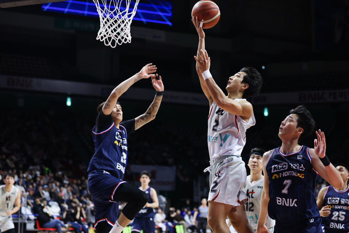 [서울=뉴시스] 프로농구 수원 KT의 허훈. (사진=KBL 제공) *재판매 및 DB 금지