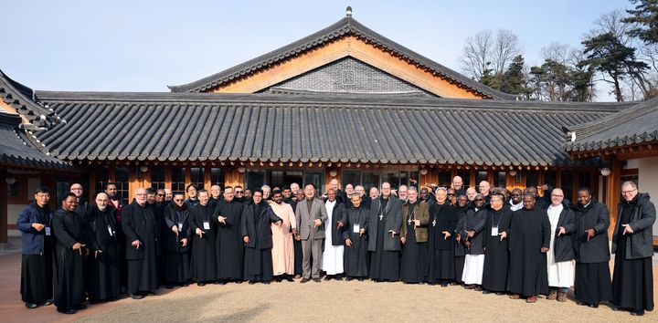 [칠곡=뉴시스] 칠곡서 열린 성 베네딕도회 총회 (사진=칠곡군 제공) 2025.02.03 photo@newsis.com *재판매 및 DB 금지
