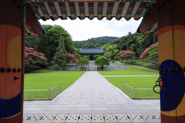 [아산=뉴시스] 아산 현충사 전경. (사진=아산시 제공) 2025.2.3 photo@newsis.com *재판매 및 DB 금지