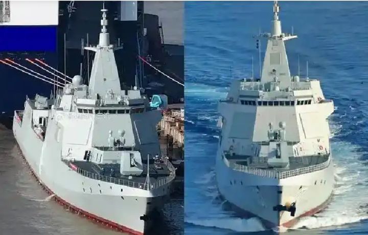 [서울=뉴시스] 중국 055급 구축함.(출처: 바이두) 2025.11.15. *재판매 및 DB 금지