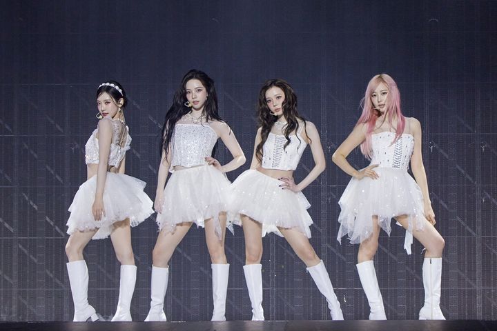 [서울=뉴시스] 에스파 LA 콘서트. (사진 = SM엔터테인먼트 제공) 2025.02.03. photo@newsis.com *재판매 및 DB 금지