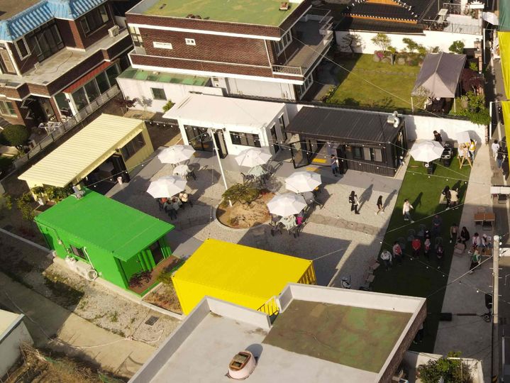 [밀양=뉴시스] 진장미식 컨테이너존. (사진=밀양시 제공) 2025.02.03. photo@newsis.com *재판매 및 DB 금지