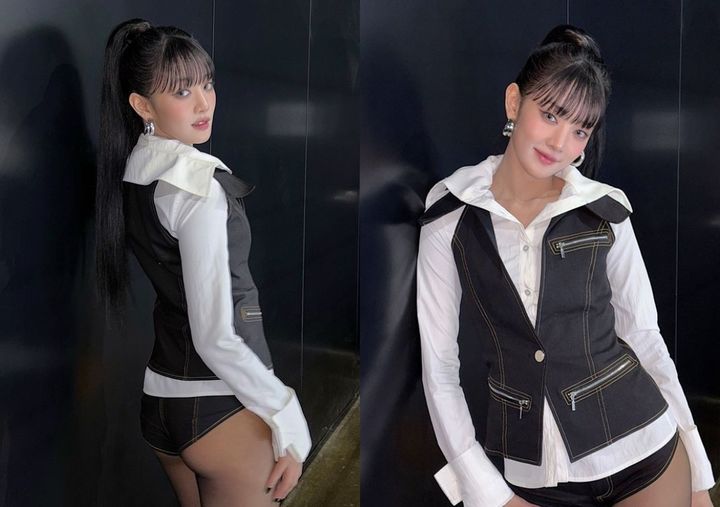 [서울=뉴시스] 그룹 '(여자)아이들' 멤버 민니가 명품 각선미를 뽐냈다. (사진=인스타그램) *재판매 및 DB 금지