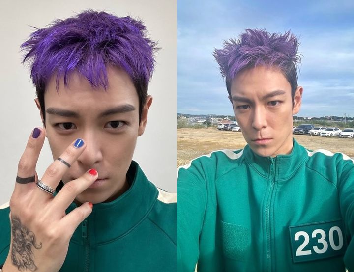 [서울=뉴시스] 그룹 빅뱅 출신 최승현(탑·38)이 '오징어 게임2' 촬영 비하인드 사진을 공개했다. (사진=인스타그램) *재판매 및 DB 금지