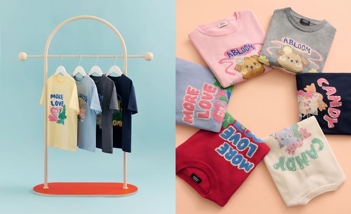 [서울=뉴시스] 무신사가 전개하는 모던 베이식 캐주얼웨어 브랜드 '무신사 스탠다드(MUSINSA STANDARD)'가 디자인 브랜드 슬로코스터와 협업 상품을 발매한다고 4일 밝혔다. (사진=무신사 제공) *재판매 및 DB 금지