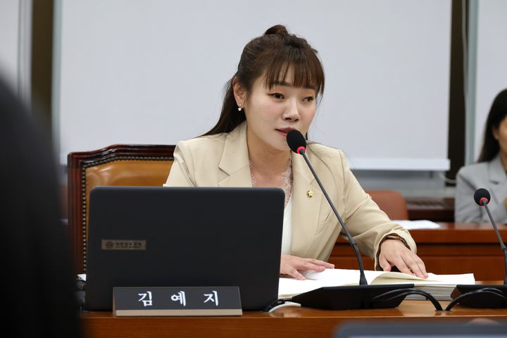 [서울=뉴시스] 김예지 국민의힘 의원. 2025.02.04. (사진=김예지 의원실 제공) photo@newsis.com *재판매 및 DB 금지