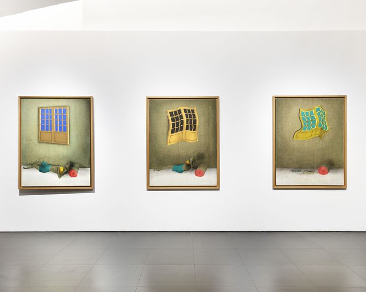 신성희 삼부작 회화 '공심(空心)'(1971)이 갤러리 전시에서는 처음으로 소개된다. *재판매 및 DB 금지