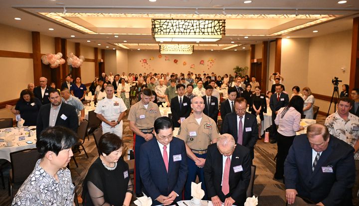 [서울=뉴시스] 미국 하와이에 열린 '2025 한반도 평화를 위한 한미 지도자 기도회' (사진=여의도순복음교회 제공) 202502.06. photo@newsis.com *재판매 및 DB 금지