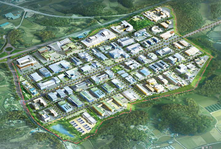 [남원=뉴시스] 남원시가 남원ㅇ리반산업단지에 조성하려는 기회발전특구 조감도. *재판매 및 DB 금지