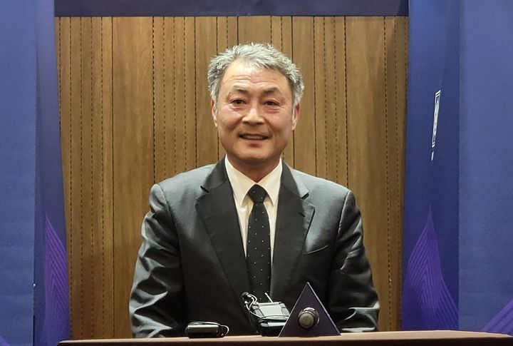 [서울=뉴시스]한국여자축구연맹 새 회장에 양명석 전 대구시축구협회장. (사진=한국여자축구연맹 제공)