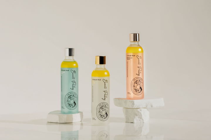 [서울=뉴시스] 동국제약이 '뷰티풀링 오일가글' 3종을 출시했다. (사진=동국제약 제공) 2025.02.08. photo@newsis.com *재판매 및 DB 금지