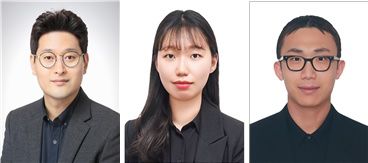 (왼쪽부터) 한양대 에너지공학과 장재영 교수, 백지수 박사과정생, 오종규 박사. (사진=한양대 제공) *재판매 및 DB 금지