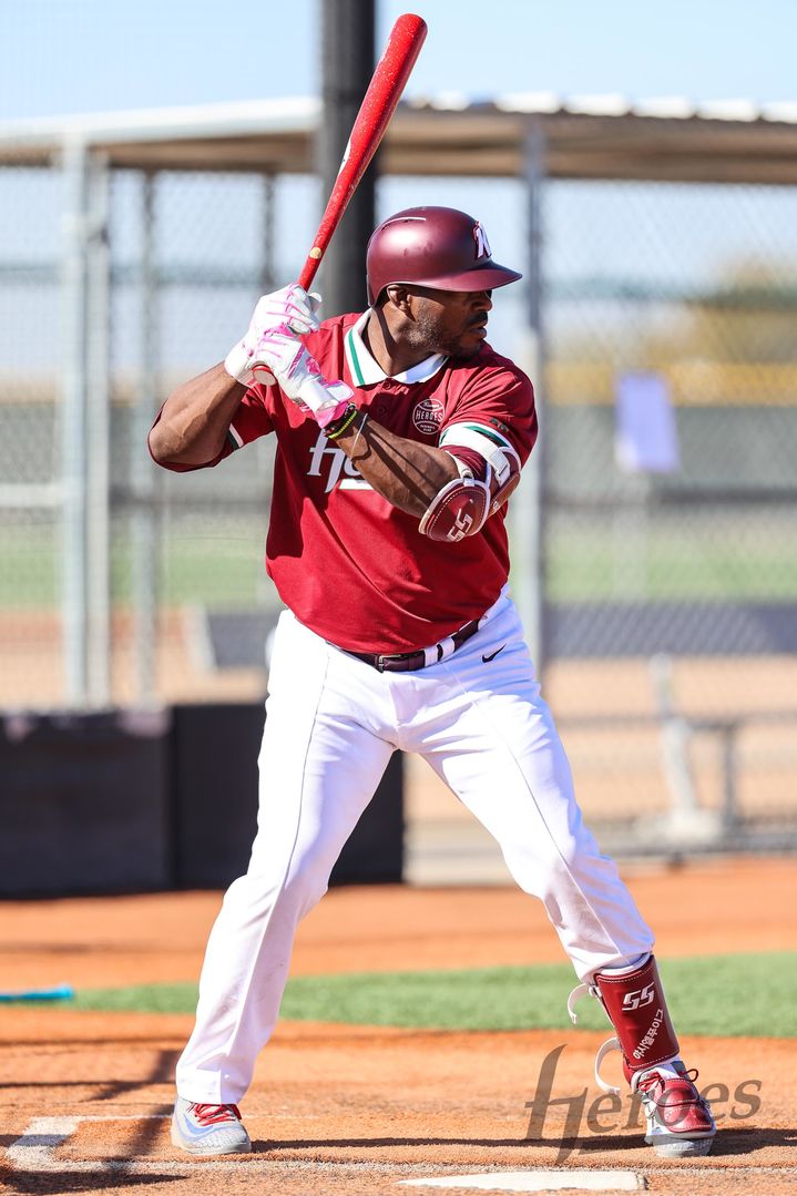라이브 배팅을 소화 중인 키움 히어로즈의 외국인 타자 야시엘 푸이그. 2025.02.07. (사진=키움 제공) *재판매 및 DB 금지